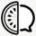黑瓜网官方Logo - 绿色瓜形图案